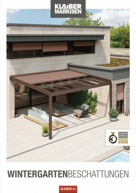 KLAIBER Produktkatalog Wintergartenbeschattungen 